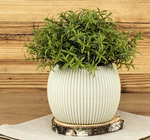 Кашпо ПИКАНТО 0,7л французский серый М3211 Кашпо ПИКАНТО 0,7л французский серый М3211