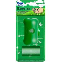 Пакеты д/выгула собак Уют ECO луговой (40 пак+контейнер)/12шт/92228