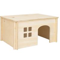 Игрушка д/грыз Домик ЕСО с окошком 30*22*h16см фанера/85683/Дарэлл