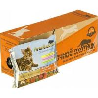 Корм для кошек Ночной охотник 85 гр СОУС 3+1 Мясное асс/Телятина и Индейка/Курица