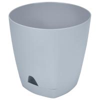 Кашпо Амстердам D250 8л утренний туман с под. ING6202 /6шт/ПР