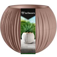 Кашпо Сфера Мини 0,3л мокачино КШ-4429 Кашпо Сфера Мини 0,3л мокачино КШ-4429