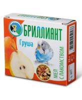 Лакомство для птиц Мел с лакомкой груша 35 гр