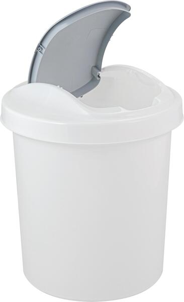 Контейнер д/мусора Vogue 12л белый SV4044 /8шт/ПР