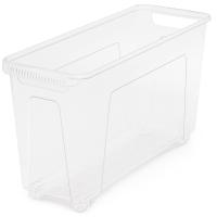 Контейнер д/хранения 10л прямоуг. на колесах М8681 /14шт/Альтерн