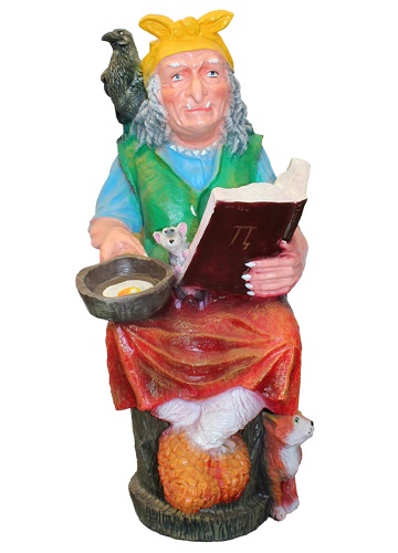 Баба Яга с книгой 85см  ПЛ-157 Баба Яга с книгой 85см  ПЛ-157