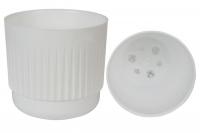 Кашпо Бета 1,4л белый Б13-10 