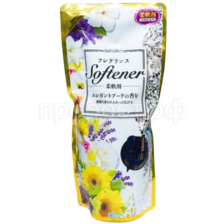 Кондиционер д/белья "Softener Elegant Bouquet" 500мл антибак. аромат роз м/уп 828063 /20шт/