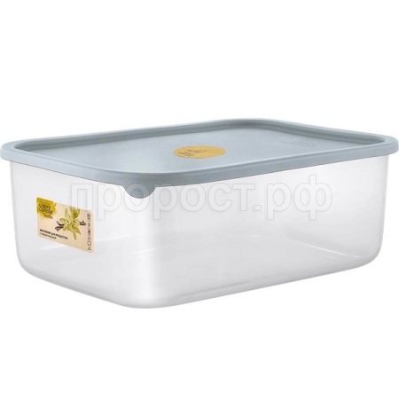Контейнер д/продуктов 4,5л Sugar&Spice прямоуг. трюфель с гибкой крышкой SE1678 /16шт/ПР