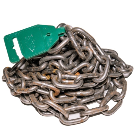 Цепь для привязи с ошейником КРС/МРС №6 короткозвенная