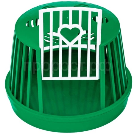 Переноска д/грызунов пластиковая 16*11см изумрудная/5шт/РПГ02/Евро 