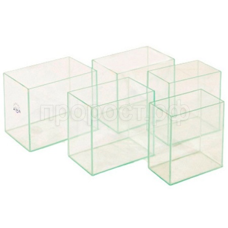 Аквариум прямоугольный матрешка с крышкой 66л