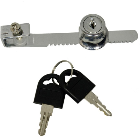 Замок LUCKY REPTILE Terra Lock Plus с раздвижными дверями с ключом 2.5-8см (Германия) LTL-6