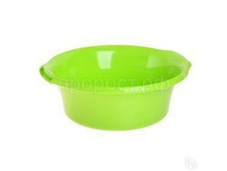 Таз 9л Водолей круглый салатовый