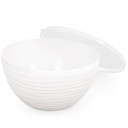 Чаша Оазис 4л с крышкой белый М8404 /16шт/ Альтерн