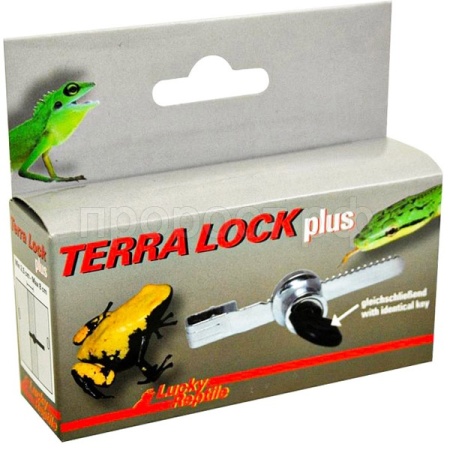 Замок LUCKY REPTILE Terra Lock с раздвижными дверями 2.5-8см (Германия) LTL-5