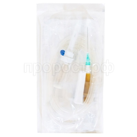Инструмент Система д/капельницы ПР 23.05 с одной иглой/200шт/ Комарик