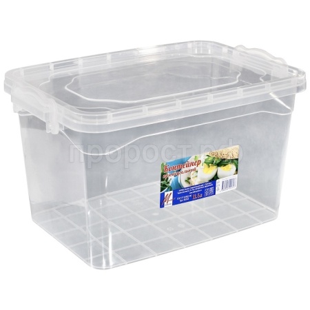 Контейнер д/пищ.прод 11,5л прямоуг 06343