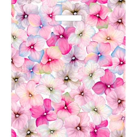 ВУР52688 Пакет 38*45 Комплимент 1ШТ с выруб. ручкой ПЭ /50/500шт/