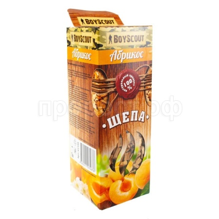 Щепа для копчения "Абрикос" 1л "BOYSCOUT" /25шт/61199