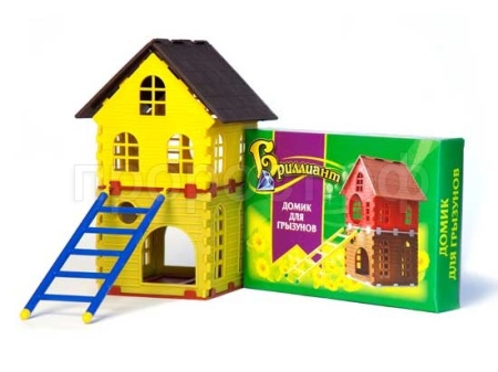 Игрушка д/грыз Домик 03/50шт/Бриллиант