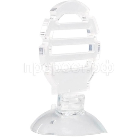 Держатель на стенку аквариума д/растений и декора 4см/BARBUS