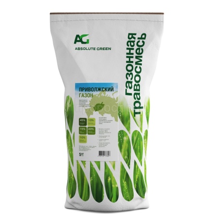 ГАЗОН.Приволжский газон 5 кг Абсолют Грин