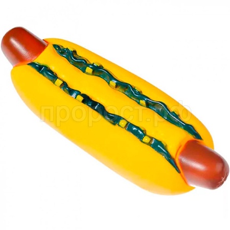 Игрушка с Хот-Дог из винила 18,5*6,5см/144шт/ИШ123/Евро