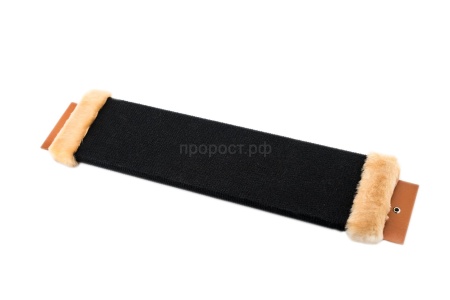 Когтеточка Мини ковролин с пропиткой черная 57*12*2см/8408/Дарэлл