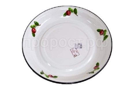 Блюдо 4,5л эмаль Вишневый сад 
