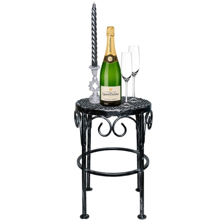 ДЕКОР Подсвечник Лягушка бел серебро РЗДИ/1шт