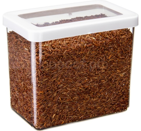 Емкость д/сыпуч. прод. 1,7л СТЕП белый М1297 /10шт/М-пласт 