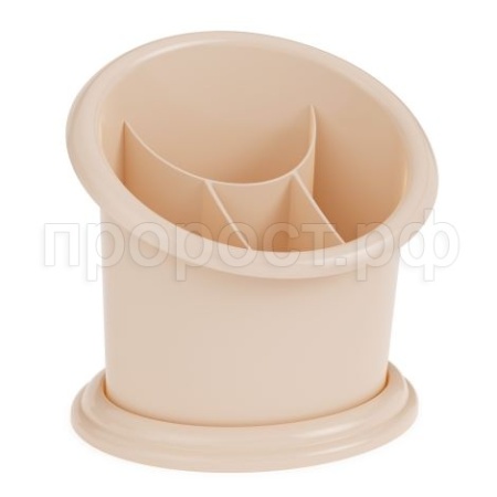 Подставка д/столовых приборов Стиль св-бежевый М7612 /22шт/ Альтерн