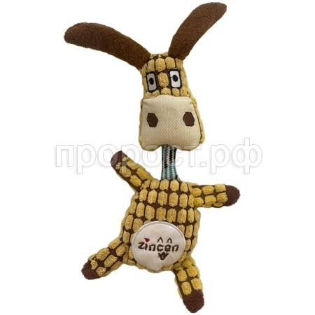 Игрушка с Ослик плюшевый с пищалкой 21см/C0052/ЗР