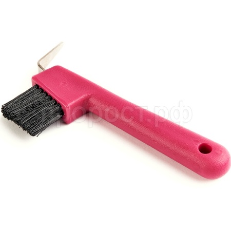 Инструмент Крючок для копыт Ezi-Groom розовый (Великобритания)