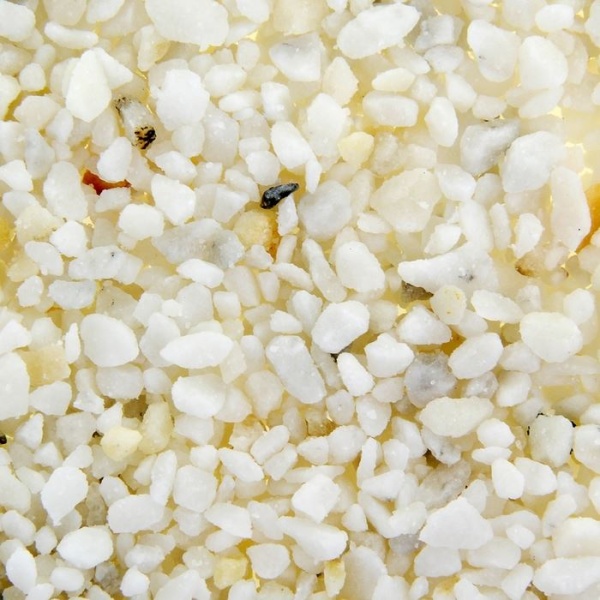 Грунты GRAVEL024 крошка МРАМОРНАЯ белая 2-5мм 3,5к/6шт/BARBUS/