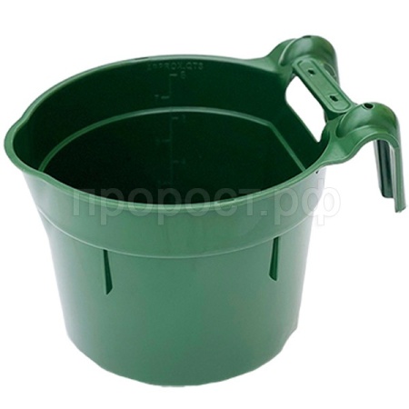 Кормушка схж навесная HangOn 8л зеленая/356482/АМА+