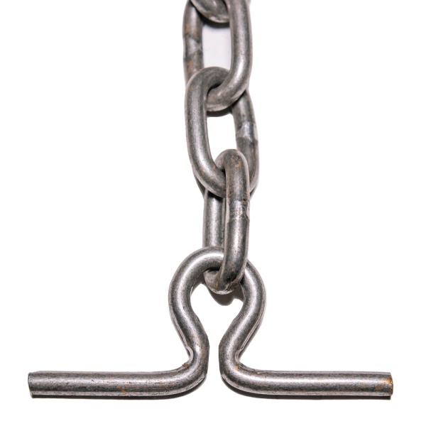 Цепь для привязи с ошейником КРС/МРС №6 короткозвенная