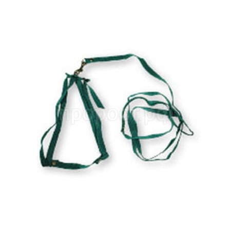 Поводок Комплект д/кошек (поводок+шлейка) капрон/6018/Биосфера