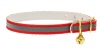Ошейник синтетик 10мм светоотражающий с бубенчиком оранжевый 30см/00210119-03/Каскад