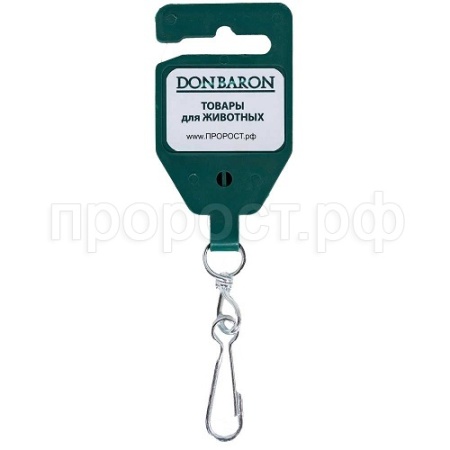 Карабин с вертлюгом №4 /1шт/ DONBARON