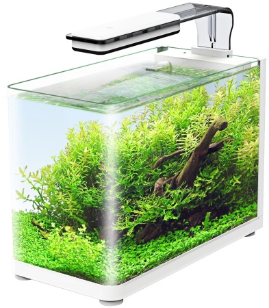 Аквариум прямоугольный полный комплект Atman RGT-35 белый 13л 5,4*18,4*26 см/ATM-RGT-35W
