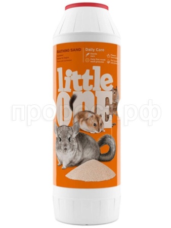 Грызуны Литтл Ван д/шиншил Песок д/купания 1кг банка 6шт/уп/33010