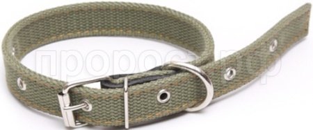 Ошейник брезентовый 2-х слойный 20мм /180320/Бим Ошейник брезентовый 2-х слойный 20мм /180320/Бим