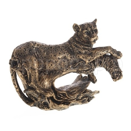 Леопард(бронза)  L22W12H18см 123203/S002