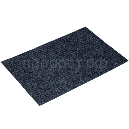 Коврик придверный 40*60см VORTEX "Simple" без подложки серый 22306/24шт/Профит