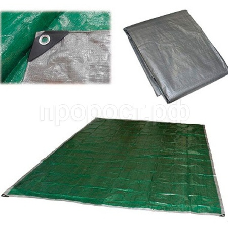 Тент универсальный 6*6м хозяйственный 100г*2кв.м 