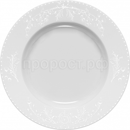 Тарелка обеденная "SPRING ROMANCE" 27см /DM94600/6шт/DOMENIK