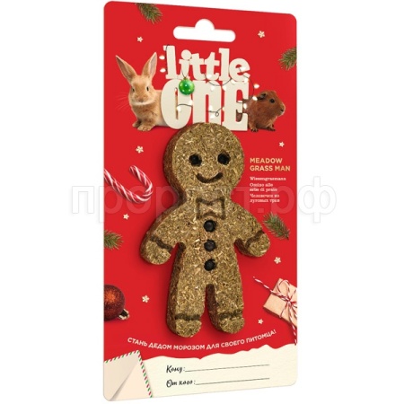 Лакомство д/грыз Литтл Ван д/морск свинок,кроликов,шинш Человечек из лугов.трав 55гр НГ/8шт/32460 ЧЗ